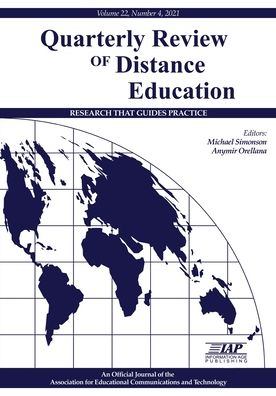 Cover for Anymir Orellana · Quarterly Review of Distance Education Volume 22 Number 4 2021 (Paperback Book) (2022)