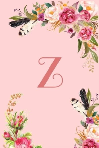 Cover for Mb Journals · Monogram Initial Letter Z Notebook for Women and Girls (Pocketbok) (2020)