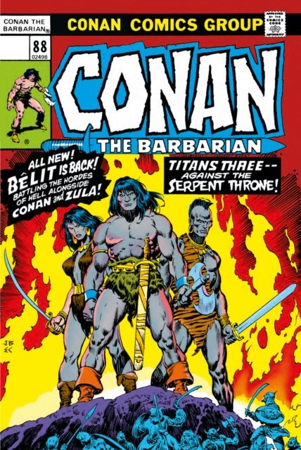 Cover for Roy Thomas · Conan The Barbarian: The Original Comics Omnibus Vol.4 - Conan The Barbarian: The Original Comics Omnibus (Innbunden bok) (2024)