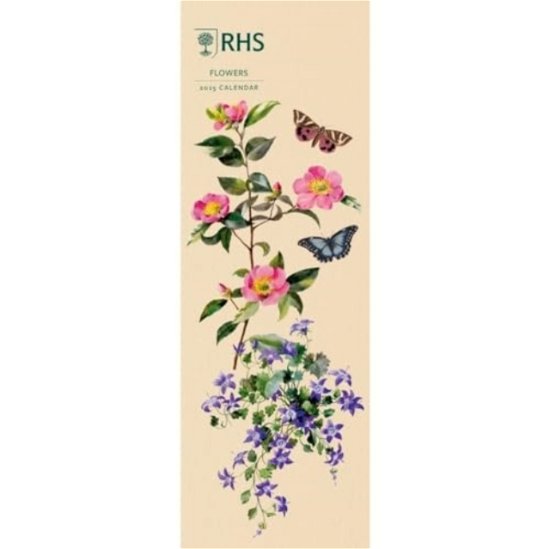 Cover for RHS Fruit And Flowers Slim Calendar 2025 (Calendar) (2024)