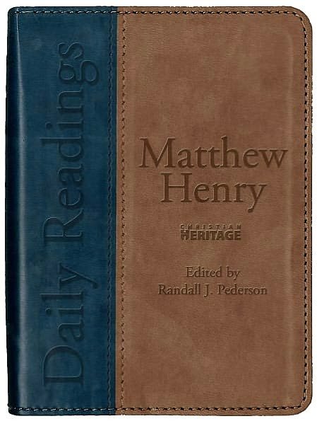 Cover for Matthew Henry · Daily Readings – Matthew Henry - Daily Readings (Leather Book) [Revised edition] (2010)