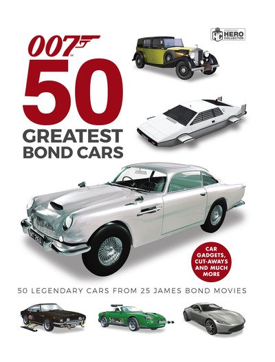 Cover for Simon Hugo · 50 Greatest James Bond Cars (Hardcover Book) (2020)