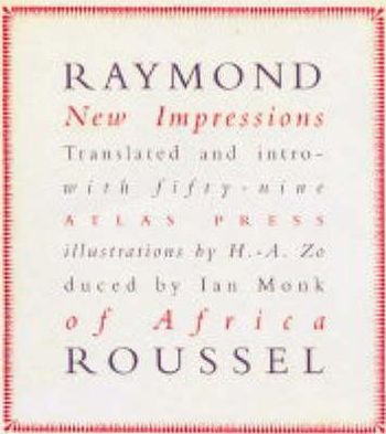 Cover for Raymond Roussel · New Impressions Of Africa (Paperback Bog) [New edition] (2005)
