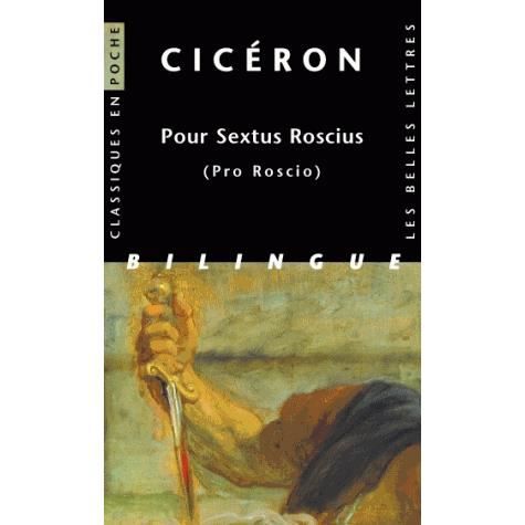 Cover for Cicéron · Ciceron, Pour Sextus Roscius (Paperback Book) (2009)