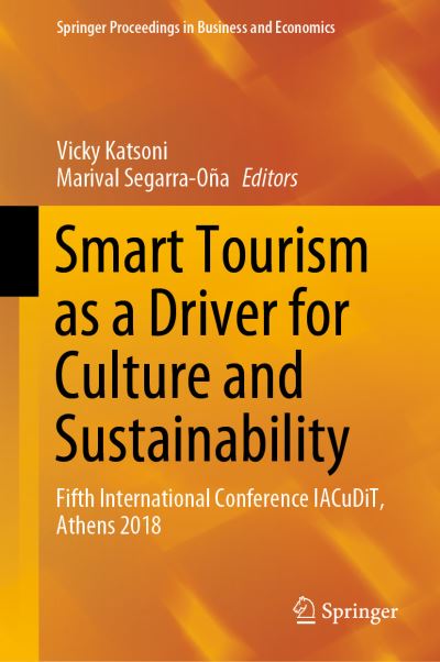 Cover for Smart Tourism as a Driver for Culture and Sustainability (Book) [1st ed. 2019 edition] (2019)