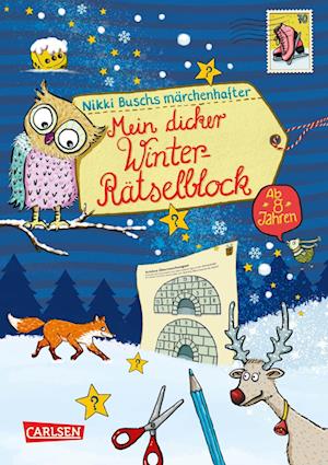 Mein dicker Winter-Rätselblock - Nikki Busch - Kirjat - Carlsen - 9783551192097 - torstai 26. syyskuuta 2024