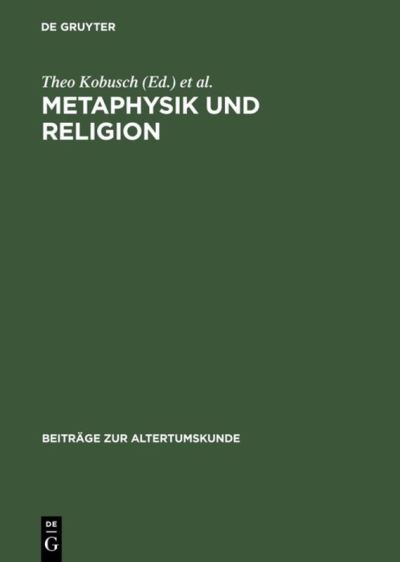 Cover for Michael Erler · Metaphysik und Religion (Book) [German edition] (2002)