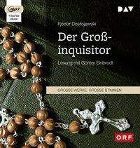 Cover for Fjodor Dostojewski · Der Großinquisitor (1 mp3-CD) (CD)