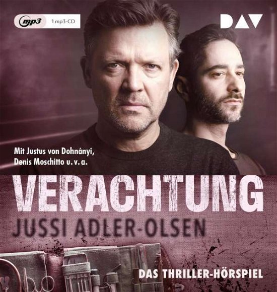 Cover for Jussi Adler-olsen · Verachtung.carl Morck,sonderdezernat Q,fall 4 (CD) (2020)