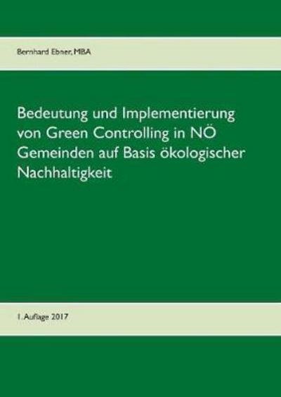 Cover for Ebner · Bedeutung und Implementierung von (Bok) (2017)