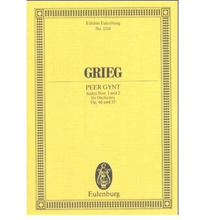 Cover for Edvard Grieg · Peer Gynt Suites Nos 1 &amp; 2 Op 46 Op 55 (Pocketbok) (1984)