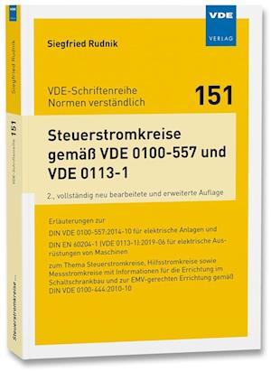 Cover for Siegfried Rudnik · Steuerstromkreise gemäß VDE 0100-557 und VDE 0113-1 (Paperback Book) (2021)