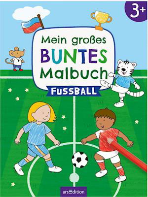 Cover for Lena Bellermann · Mein großes buntes Malbuch – Fußball (Bok) (2024)