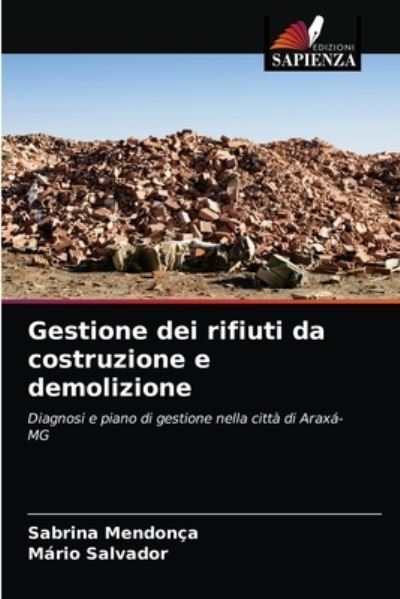 Cover for Mendonça · Gestione dei rifiuti da costru (N/A) (2021)