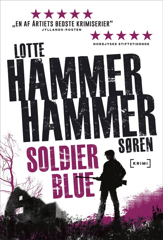 Cover for Lotte og Søren Hammer · Maxi-paperback: Soldier Blue (Pocketbok) [2. utgave] (2020)