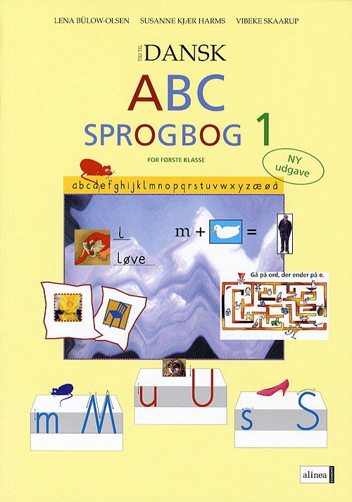 Cover for Lena Bülow-Olsen, Susanne Kjær Harms, Vibeke Skaarup · Tid til dansk: Tid til dansk 1.kl. ABC Sprogbog 1 (Sewn Spine Book) [2º edição] (2006)