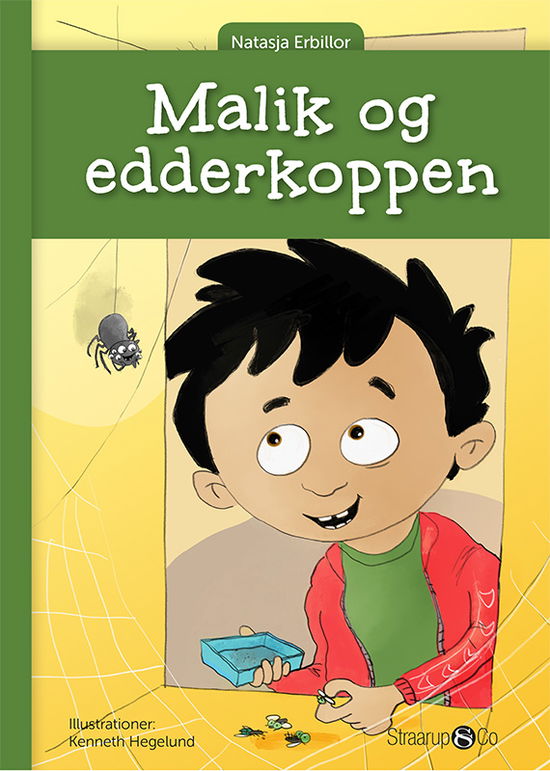 Cover for Natasja Erbillor · Malik: Malik og edderkoppen (Gebundenes Buch) [1. Ausgabe] (2019)