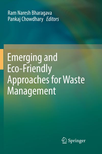 Cover for Emerging and Eco-Friendly Approaches for Waste Management (Paperback Book) [Softcover Reprint of the Original 1st 2019 edition] (2019)