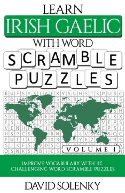 Cover for David Solenky · Learn Irish Gaelic with Word Scramble Puzzles Volume 1 (Paperback Book) (2020)