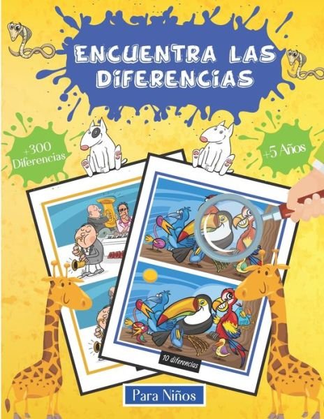 Cover for Fribla Pub · Encuentra las differencias Para Niños +5Años +300 Diferencias (Pocketbok) (2021)