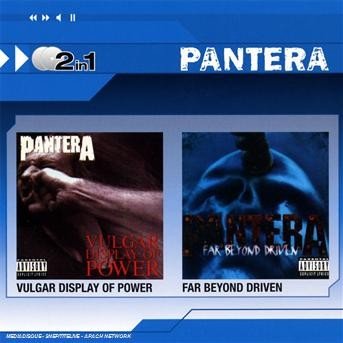 Cover for Pantera · Vulgar display of power / Far beyon (CD) (2008)
