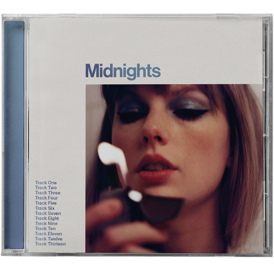 Cover for Taylor Swift · Midnights (CD) [Moonstone Blue edition] (2022)