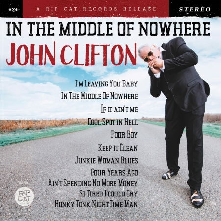 Cover for John Clifton · In the Middle of Nowhere (CD) (2019)