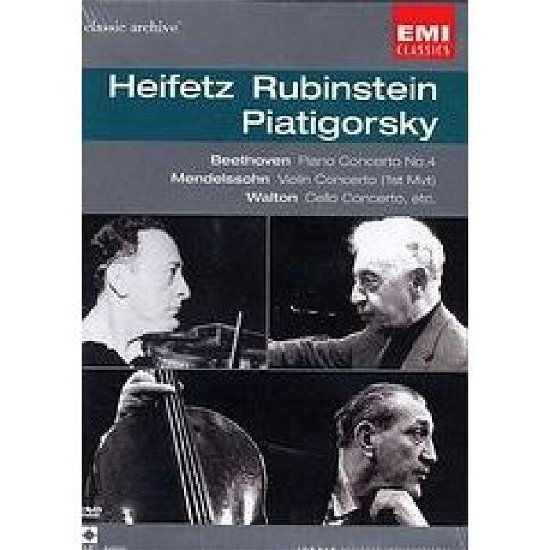 Classic Archive - Rubinstein / Piatigorsky / Heifetz - Música - Classic Archive - 0724349284098 - 28 de agosto de 2006