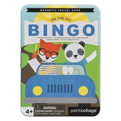 Cover for Petit Collage · On-the-Go Bingo Magnetic Travel Game (MERCH) (2021)