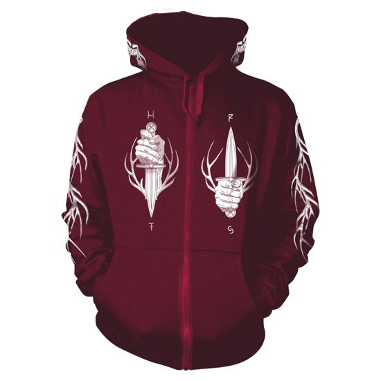 Cover for Harakiri for the Sky · Deer (Burgundy) (Hoodie) [size M] (2021)