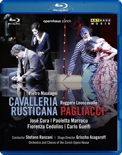 Cover for Mascagni / Leoncavallo / Cura / Marrocu / Ranzani · Cavalleria Rusticana / Pagliacci (Blu-ray) [Widescreen edition] (2010)