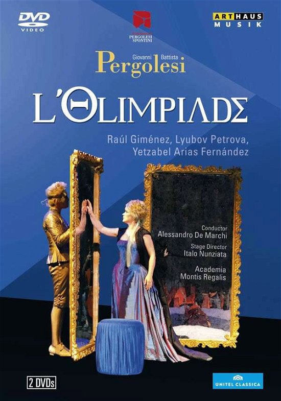 L'olimpiade - Pergolesi / Gimenez / Petrova / Fernandez - Film - ARTHAUS - 0807280165098 - 26. mars 2013