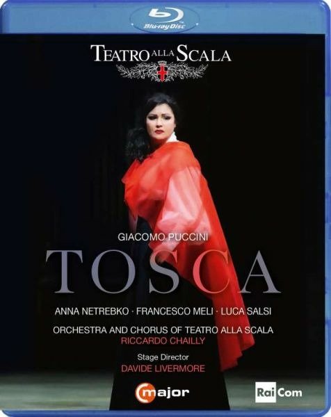 Cover for Puccini / Netrebko / Meli · Tosca (Blu-ray) (2023)