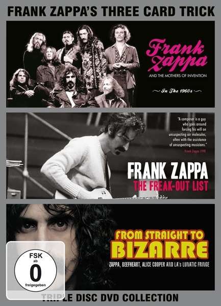 Cover for Frank Zappa · Three Card Trick (DVD) (2018)