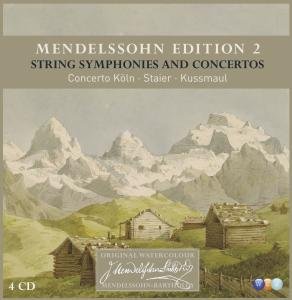 Cover for Mendelssohn Felix · Edition 2/string Symphoneis... (CD) (2009)