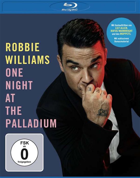 Cover for Robbie Williams · Robbie Williams-one Night at the Palladium BD (Blu-ray) (2013)