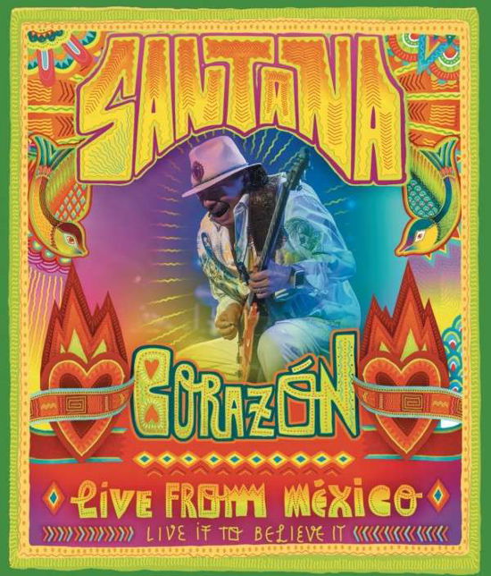 Cover for Santana · Corazon: Live from Mexico - Live It to Believe It (DVD) (2014)