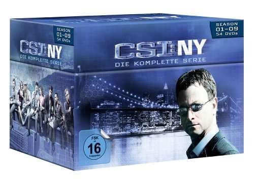 Cover for CSI · NY.Season 1-9,54DVD.88875136709 (Bok) (2015)