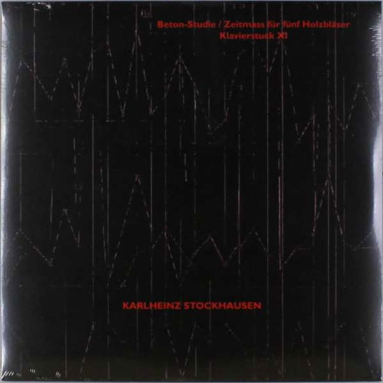 Cover for Karlheinz Stockhausen · Beton-studie / Zeitmass Fur Funf Holzblaser (LP) (2016)