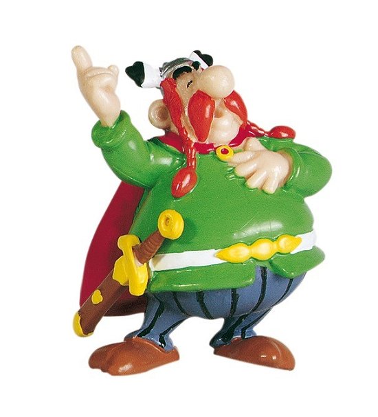 Asterix Figur Majestix der Chef 6 cm - Asterix - Fanituote - Plastoy - 3521320605098 - maanantai 4. heinäkuuta 2016