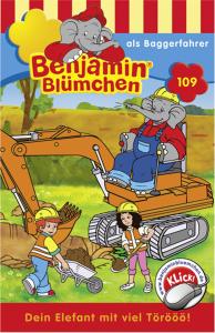 Cover for Benjamin Blümchen · B.Blümch.109 Baggerfahrer,Cass.428509 (Buch) (2008)