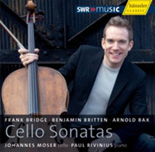 Cello Sonatas - Bridge / Bax / Britten / Moser / Rivinius - Musikk - HANSSLER - 4010276023098 - 27. juli 2010