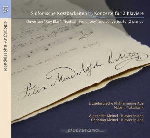 Cover for Mendelssohn / Erzgebirgische Philharmonie Aue · Mendelssohn Anth. Vi: Sinfonische Kostbarkeiten (CD) (2009)