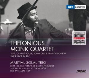 Cover for Thelonious Monk · Monk Quartet-1961 Berlin (CD) (2012)