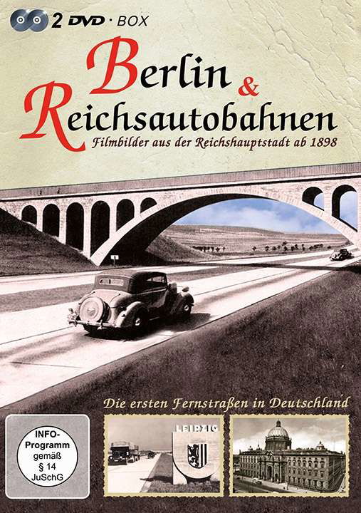 Cover for History Films · Berlin &amp; Reichsautobahnen (DVD) (2017)