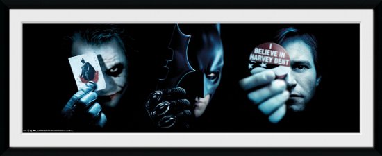 Cover for Dc Comics: Batman · Dc Comics: Batman - The Dark Knight - Trio (Stampa In Cornice 75x30 Cm) (MERCH)