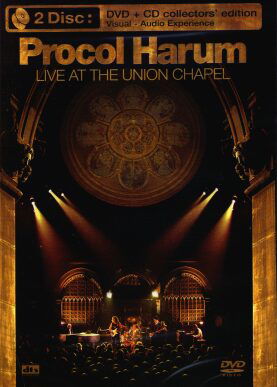 Cover for Procol Harum · Live at Union CHAPEL (DVD/CD) [DVD+CD Collectors' edition] (2018)