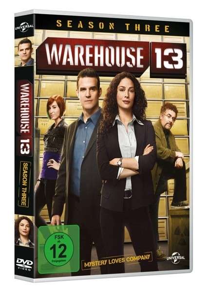 Cover for Eddie Mcclintock,joanne Kelly,saul Rubinek · Warehouse 13-season 3 (DVD) (2013)