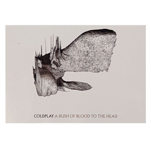 Coldplay Postcard: A Rush Of Blood To The Head (Standard) - Coldplay - Boeken -  - 5055295309098 - 