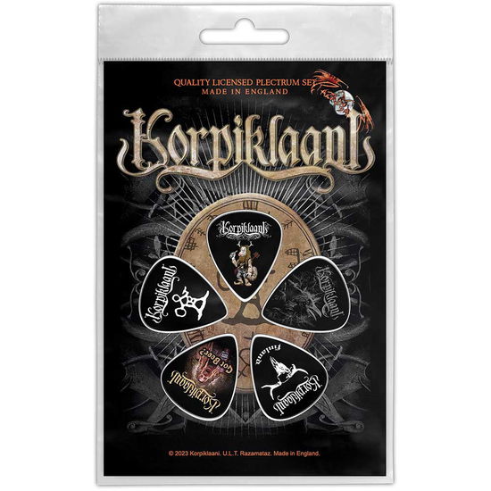 Korpiklaani Plectrum Pack: Shaman Drum - Korpiklaani - Merchandise -  - 5056365726098 - 13. Februar 2024